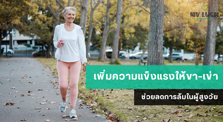 เพิ่มความแข็งแรงให้ขา-เข่า ช่วยลดการล้มในผู้สูงวัย