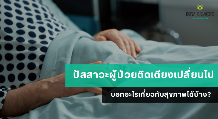 ปัสสาวะผู้ป่วยติดเตียงเปลี่ยนไป บอกอะไรเกี่ยวกับสุขภาพได้บ้าง?