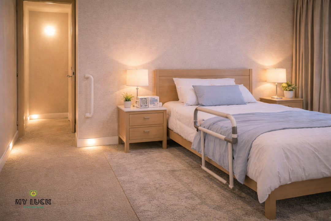 การจัดสภาพแวดล้อมเพื่อป้องกันผู้สูงอายุหกล้มและลดสับสนตอนกลางคืน