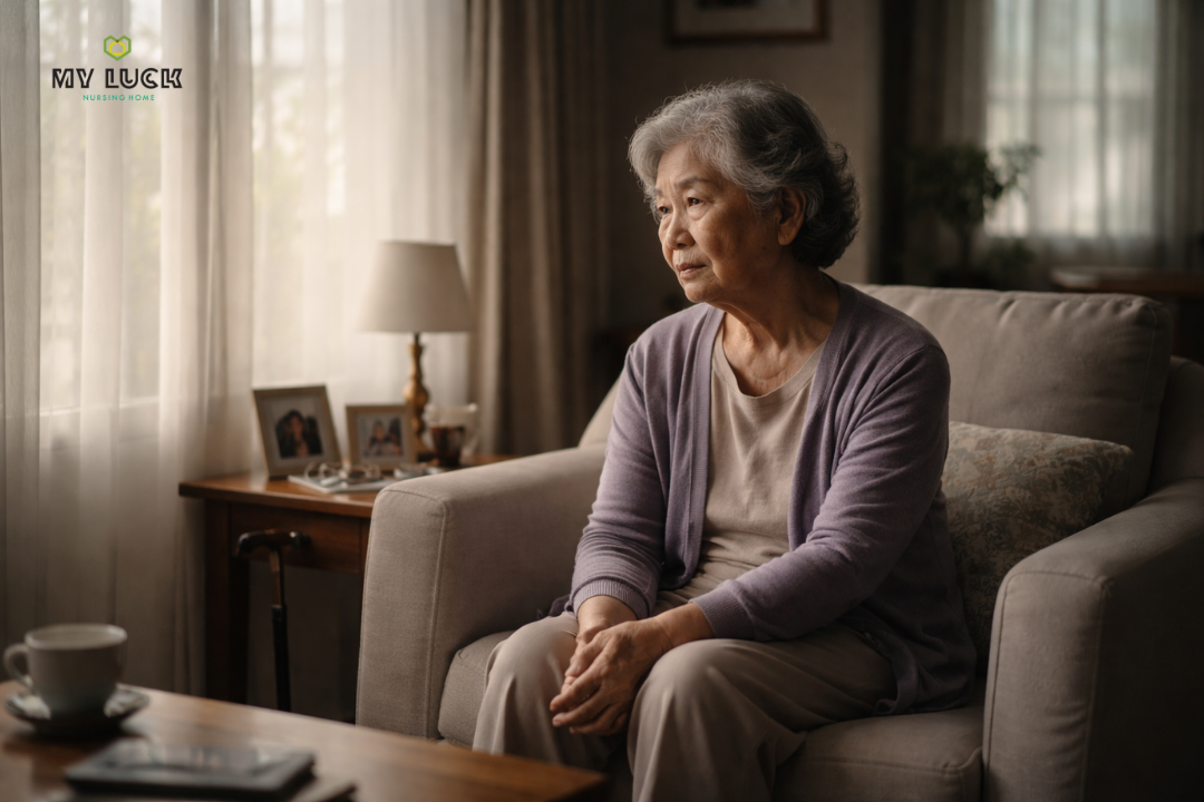 ผู้สูงอายุรู้สึกเหงาเมื่อถูกทิ้งให้อยู่คนเดียวในช่วงเทศกาลวันหยุด